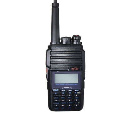 購入 長距離VHFUHF セキュリティ 音声 FM 携帯 セキュリティ ウォーキー トークイ 送信機 M-UV3 8 ワット オンライン製造