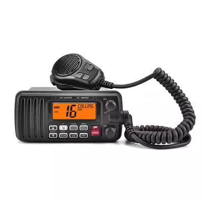 購入 IC-M412 25W Waterproof IPX7 IP67 VHF Marine Radio Submersible Car Radio Station for ICOM オンライン製造