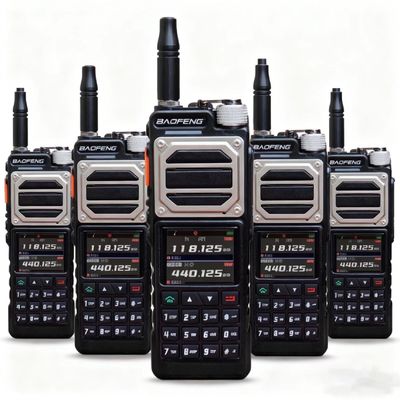 購入 Baofeng UV-25 Pro 10W Walkie Talkie with 1-10KM Talk Range IPX5 Water Resistance and 5000mAh Battery Two Way Radio オンライン製造