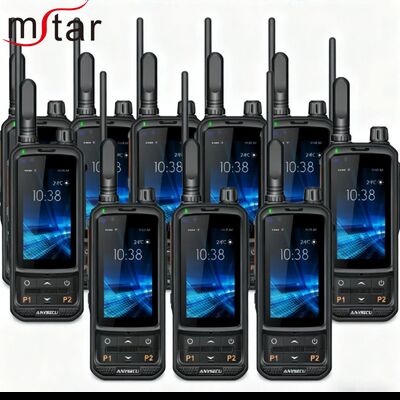 購入 ポータブル 4G IPX-3 防水 バイウェイ ラジオ 3500mAh バッテリー Android Wifi Zello POC プッシュ・トゥ・トーク オンライン製造