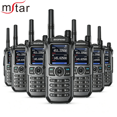購入 BAOFENG UV-21R 6W TRI-BAND ハムラジオ 1.77'のカラースクリーンとNOAA 999CH長距離ウォーキートーク オンライン製造