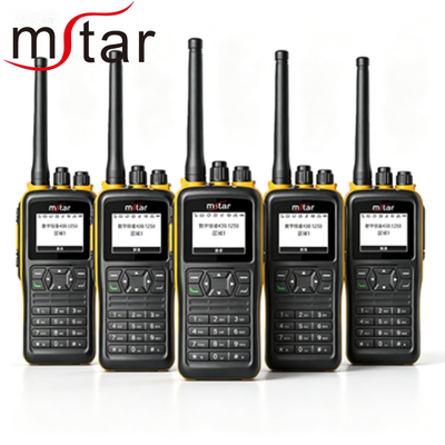 購入 Mstar 長距離トランシーバー 1.77 インチ画面と IP65 保護プロフェッショナル双方向ラジオ付き オンライン製造