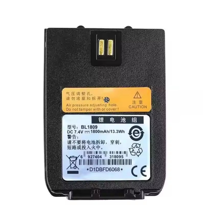 バッテリー BL1809 ハイテラ 7.4V 1400mAh リチウムイオン 再充電可能な交換バッテリー パック 双方向ラジオ X1p X1e Z1p