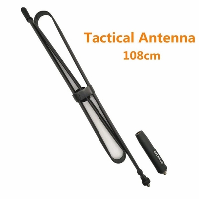 リピエーターアクセサリー アンテナとフィッダー SMA-女性折りたたみアンテナ VHF UHF 144/430MHz ウォーキー・トーク