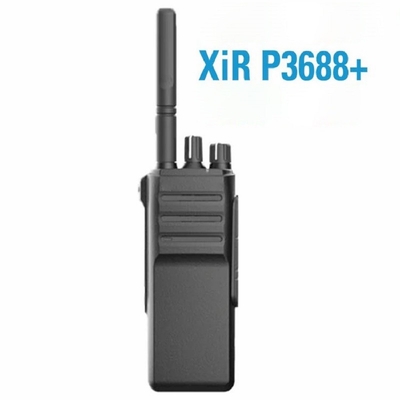 XIR P3688+ ハンドヘルド デジタル アナログ GPS 機能 DMR 緊急 2 方向ラジオ