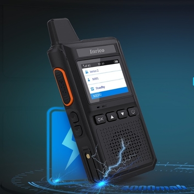 inrico T700 HD RTOS IP54 4000mAh プッシュ・トゥ・トークタイプC 双方向ラジオ