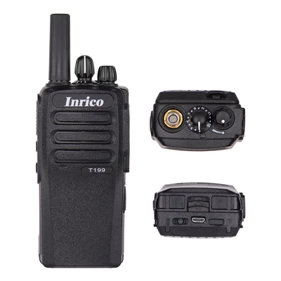 Inrico T199 POC 長距離二方向無線 拡張範囲 双伝送通信ネットワーク 2G/3G/4G/WiFi 性能と効率は指定されていません