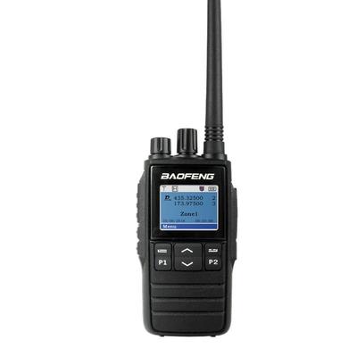バオフェン DM1703 デジタル DMR ラジオ 5W UHF VHF ウォーキー・トーク ブラック