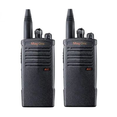 Original Motorola Mag One A9D Walkie Talkie with 50 km Range and IPX-8 Water Resistance Two Way Radio