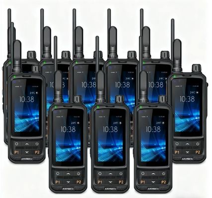 ポータブル 4G IPX-3 防水 バイウェイ ラジオ 3500mAh バッテリー Android Wifi Zello POC プッシュ・トゥ・トーク