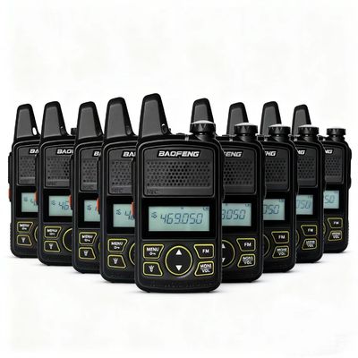 Baofeng BF-T1H 20 Channel 5W VOX Walkie Talkie with Strong Signal Coverage and Professional FM Two-Way Radio