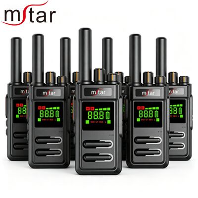 MSTAR DG-798 プロ ウォーキー・トーキー 5000kmの無線送信機と1つのキー周波数VOX フラッシュライト FM