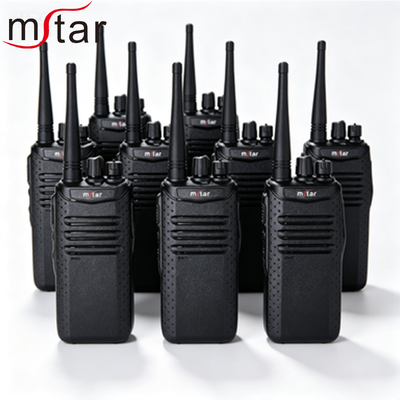 MSTAR MDP-520 長距離デジタル双方向ラジオ、音声暗号化と 5 ～ 10km の通話範囲トランシーバー付き